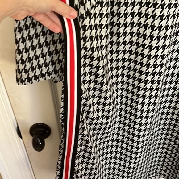 No Comment Plus Race Stripe Plaid Dress - Picture 3 of 6